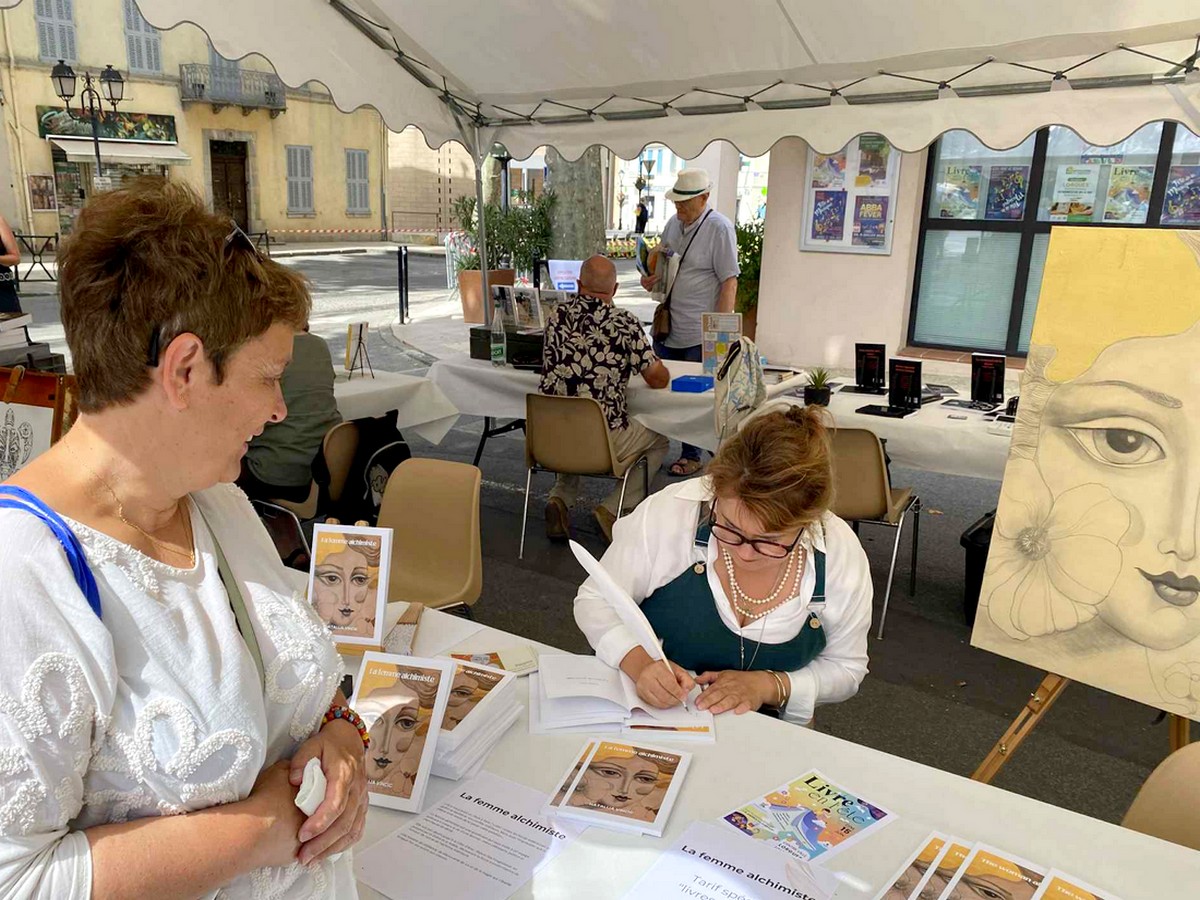 Book signing of The Alchemist Woman
